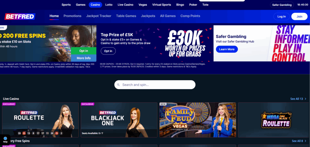 Betfred Casino